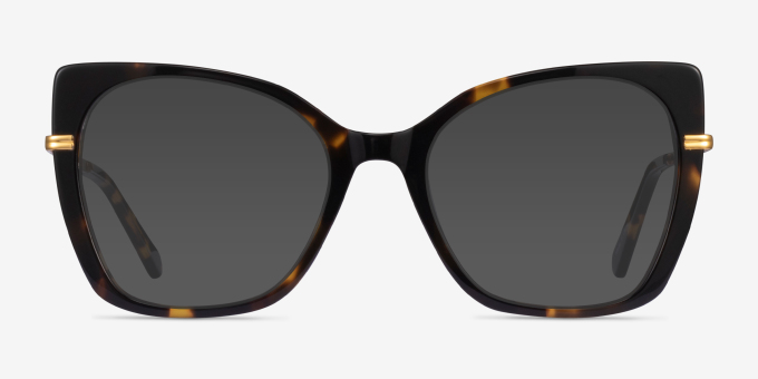 Delancey Tortoise Gold AcetateEyeglass Frames from EyeBuyDirect, with Tinted Lenses