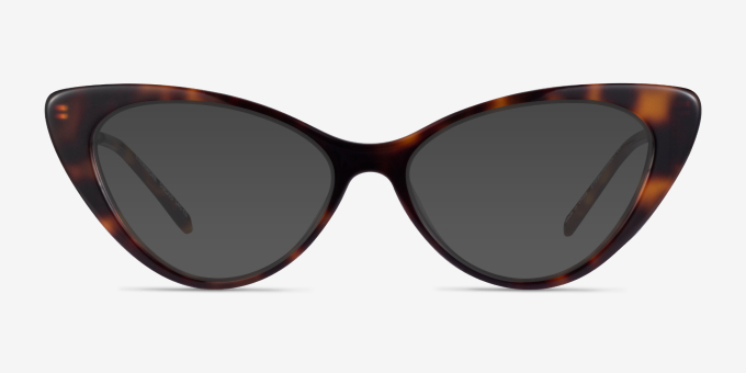 Evermore Tortoise AcetateEyeglass Frames from EyeBuyDirect, with Tinted Lenses