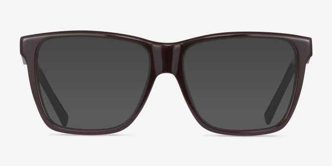 Landmark Brown AcetateEyeglass Frames from EyeBuyDirect, with Tinted Lenses