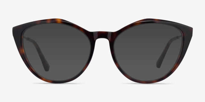 Clarissa Tortoise AcetateEyeglass Frames from EyeBuyDirect, with Tinted Lenses