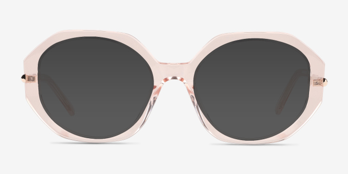 Rollerskate Crystal Champagne AcetateEyeglass Frames from EyeBuyDirect, with Tinted Lenses
