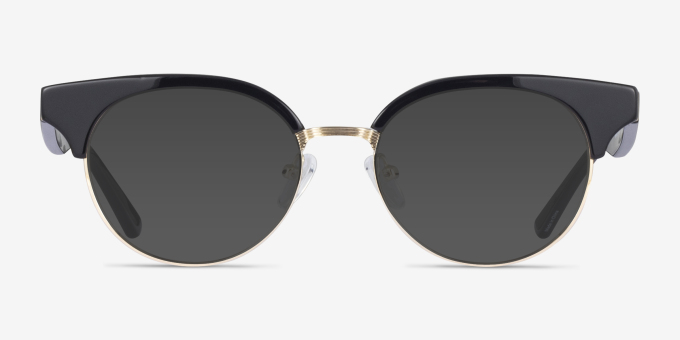 Chateau Black AcetateEyeglass Frames from EyeBuyDirect, with Tinted Lenses