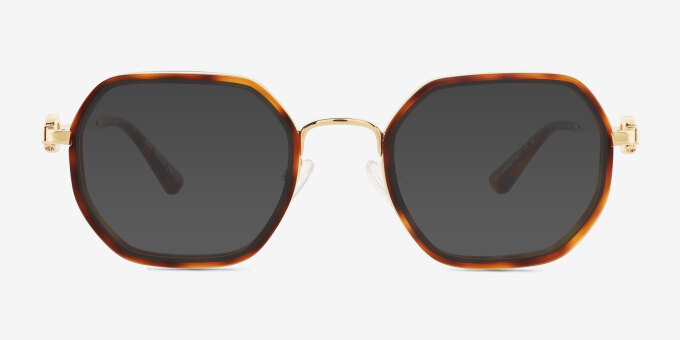 Noa Tortoise AcetateEyeglass Frames from EyeBuyDirect, with Tinted Lenses
