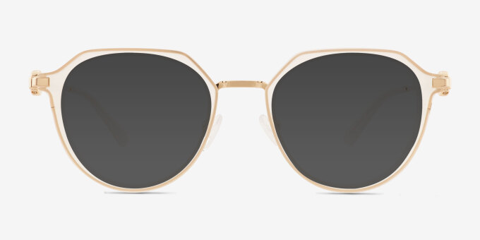 Jameson Pink AcetateEyeglass Frames from EyeBuyDirect, with Tinted Lenses