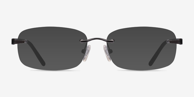 Vernon Gunmetal Acetate, MetalEyeglass Frames from EyeBuyDirect, with Tinted Lenses