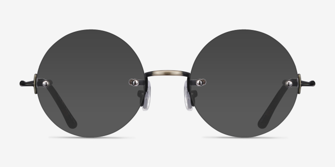 Palo Alto Bronze MetalEyeglass Frames from EyeBuyDirect, with Tinted Lenses