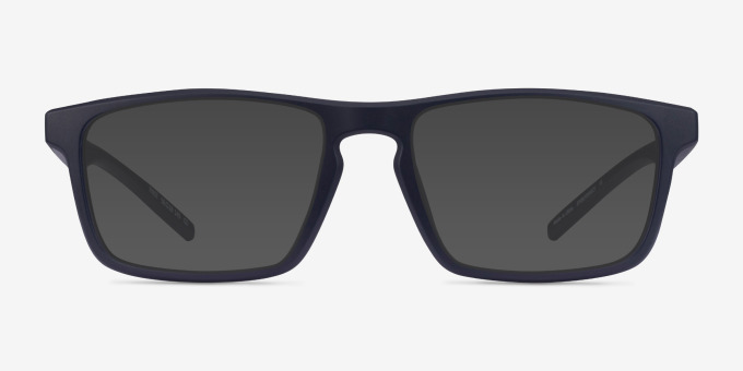 First Navy PlasticEyeglass Frames from EyeBuyDirect, with Tinted Lenses