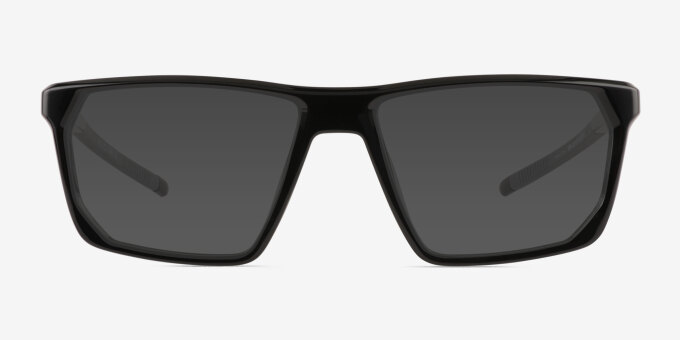 Bio Black PlasticEyeglass Frames from EyeBuyDirect, with Tinted Lenses