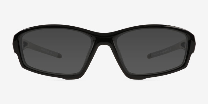 Matter Black PlasticEyeglass Frames from EyeBuyDirect, with Tinted Lenses