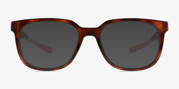 Oxygen Tortoise PlasticEyeglass Frames from EyeBuyDirect, with Tinted Lenses