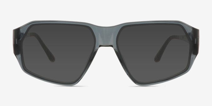 Chase Gray Alternative MaterialsEyeglass Frames from EyeBuyDirect, with Tinted Lenses
