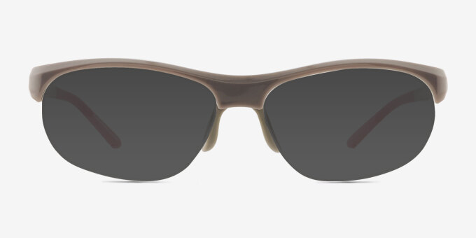 Striker Gris Matériaux biosourcésMontures de lunettes de vue d'EyeBuyDirect, Avec des Verres Teintés