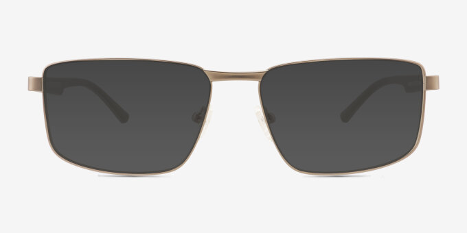 Titan Silver MetalEyeglass Frames from EyeBuyDirect, with Tinted Lenses