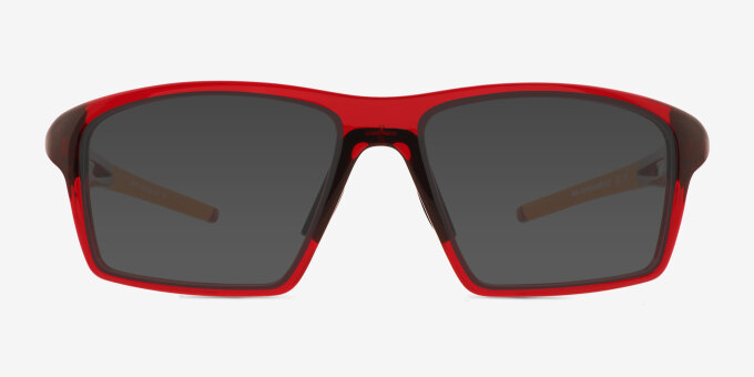Mvp Red PlasticEyeglass Frames from EyeBuyDirect, with Tinted Lenses