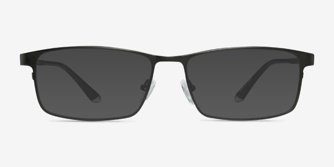 Kept Black TitaniumEyeglass Frames from EyeBuyDirect, with Tinted Lenses