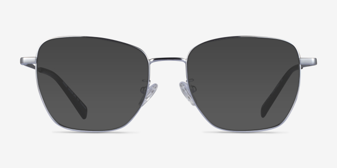 Paolo Gunmetal TitaniumEyeglass Frames from EyeBuyDirect, with Tinted Lenses