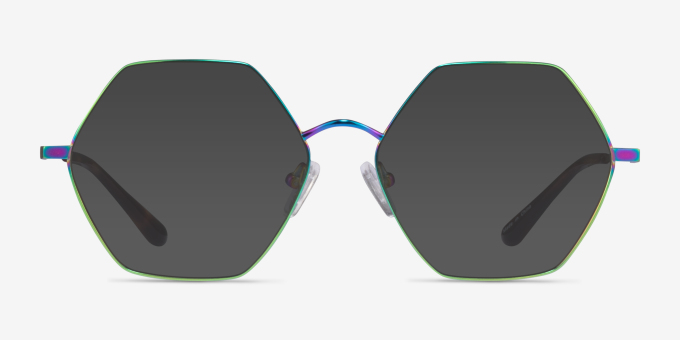 Esto Rainbow TitaniumEyeglass Frames from EyeBuyDirect, with Tinted Lenses