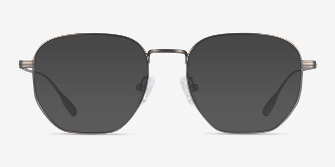 Lumi Bronze TitaniumEyeglass Frames from EyeBuyDirect, with Tinted Lenses