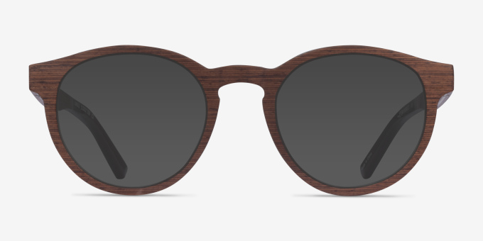 Jungle Wood Mixed WoodEyeglass Frames from EyeBuyDirect, with Tinted Lenses