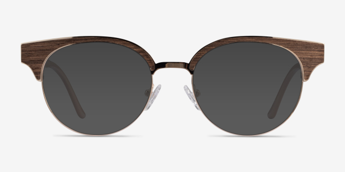Wilderness Gold Beige AcetateEyeglass Frames from EyeBuyDirect, with Tinted Lenses