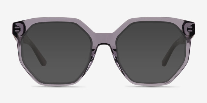 Arboreal Gray AcetateEyeglass Frames from EyeBuyDirect, with Tinted Lenses