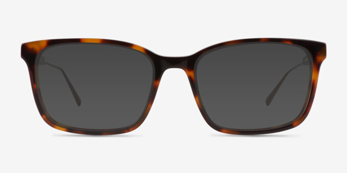 Branch Tortoise AcetateEyeglass Frames from EyeBuyDirect, with Tinted Lenses