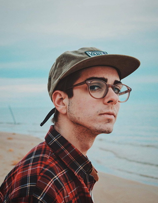 Man wearing glasses from Eyebuydirect